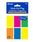 25 Ct. 1" X 1.7" Neon Color Standard Flags (6/Pack)