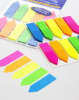 25 Ct. 0.5" X 1.7" Neon Color Arrow Flags (10/Pack)