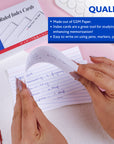 100 Ct. 3" X 5" Ruled White Index Card
