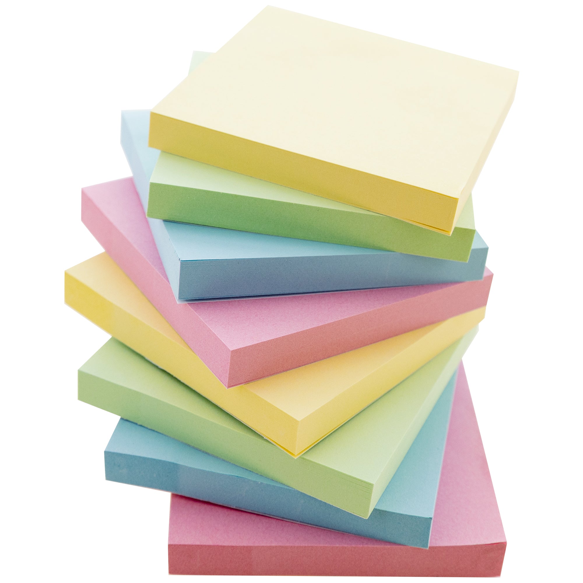 100 Ct. 3" X 3" Sticky Notes (12/Shrink)