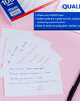 100 Ct. 3" X 5" Unruled White Index Card
