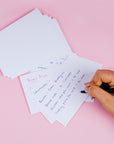 100 Ct. 3" X 5" Unruled White Index Card