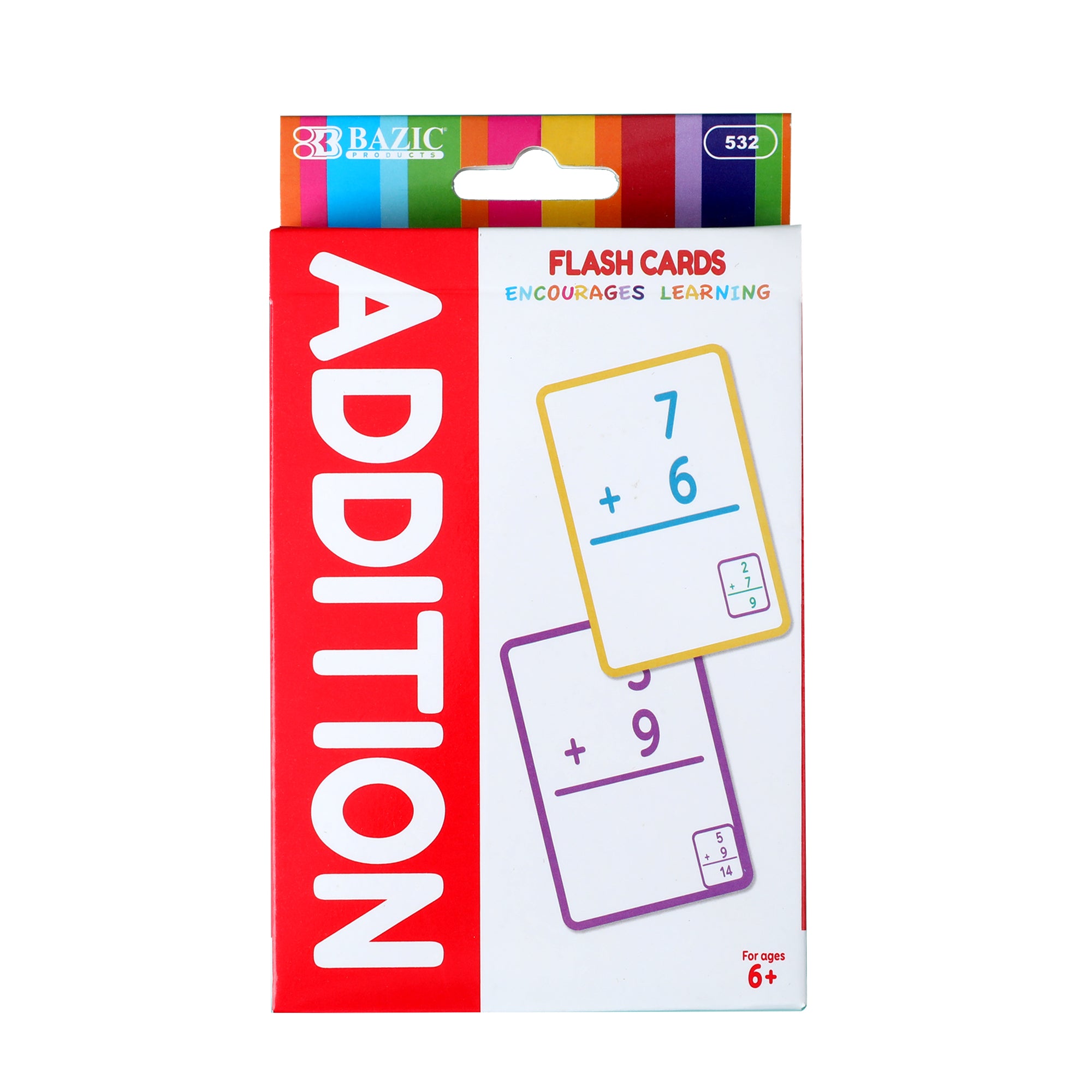 Addition Flash Cards (36/Pack)