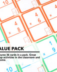 Multiplication Flash Cards (36/Pack)