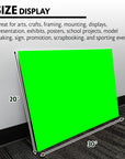 20" X 30" Fluorescent Green Foam Board
