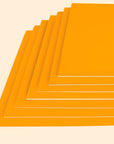 20" X 30" Fluorescent Orange Foam Board