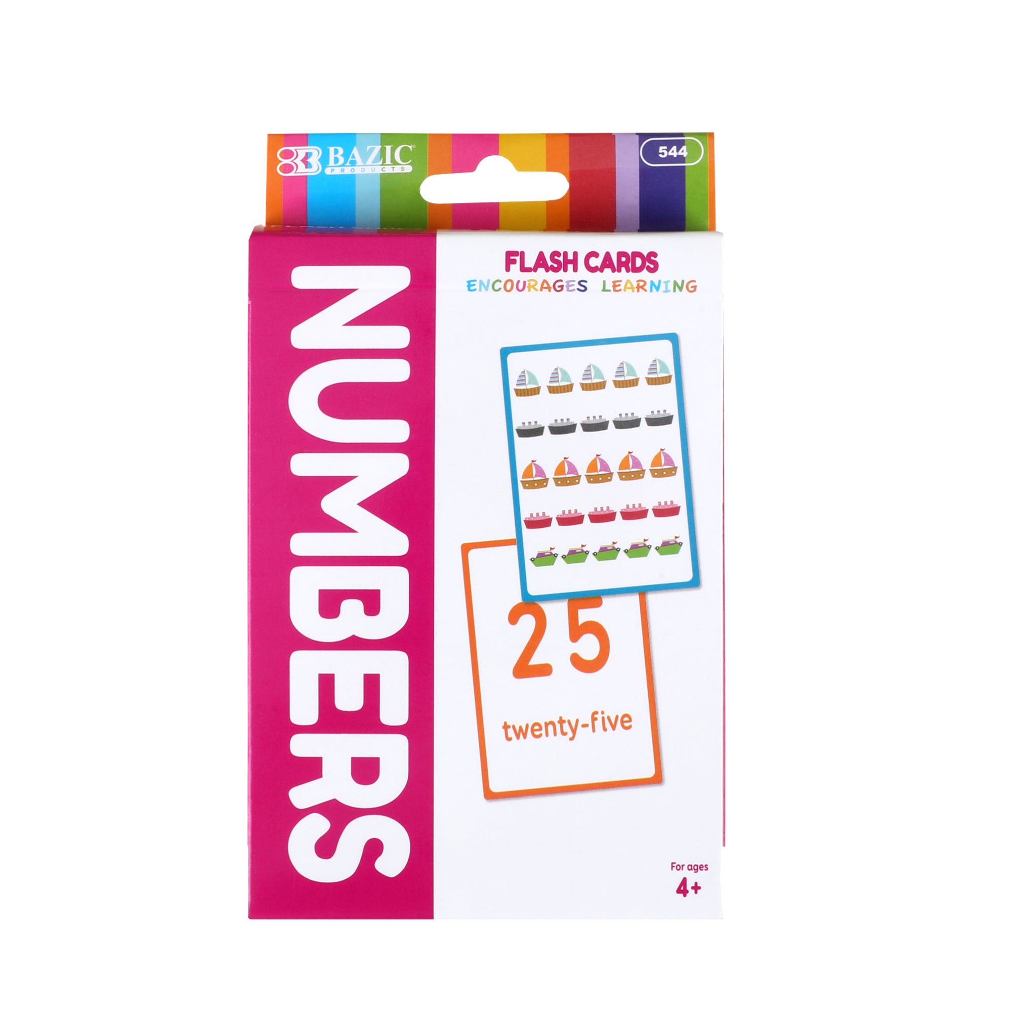 Numbers Flash Cards (36/Pack)