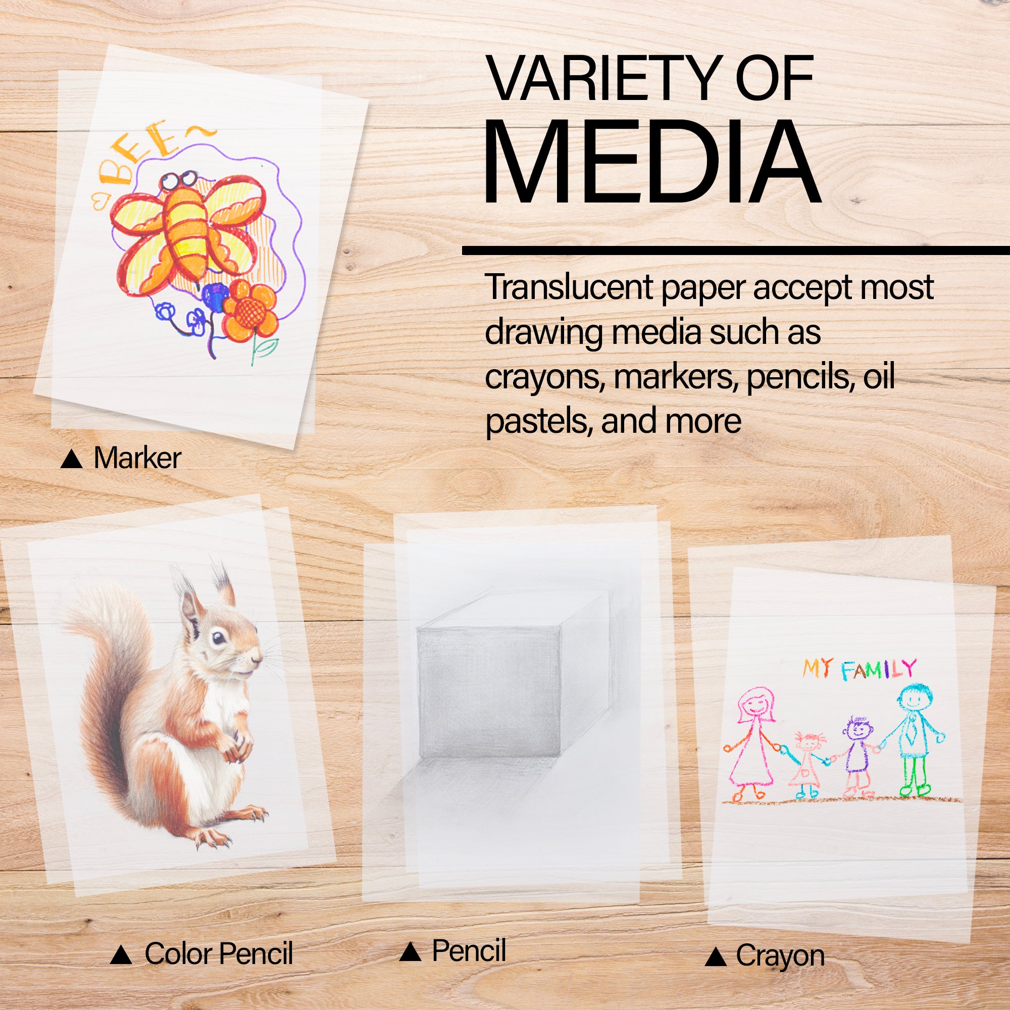 30 Ct. 9" X 12" Tracing Paper Pad