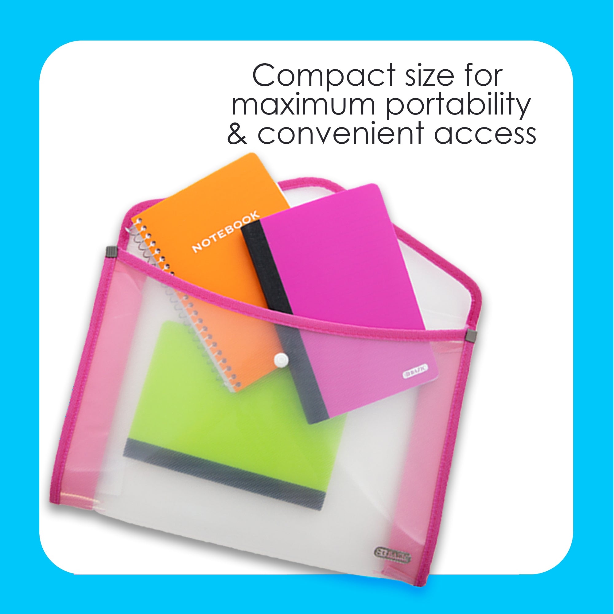 80 Ct. 5" x 7" Poly Cover Personal Composition Book