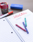 W/R 70 Ct. 1-Subject Pastel Spiral Notebook