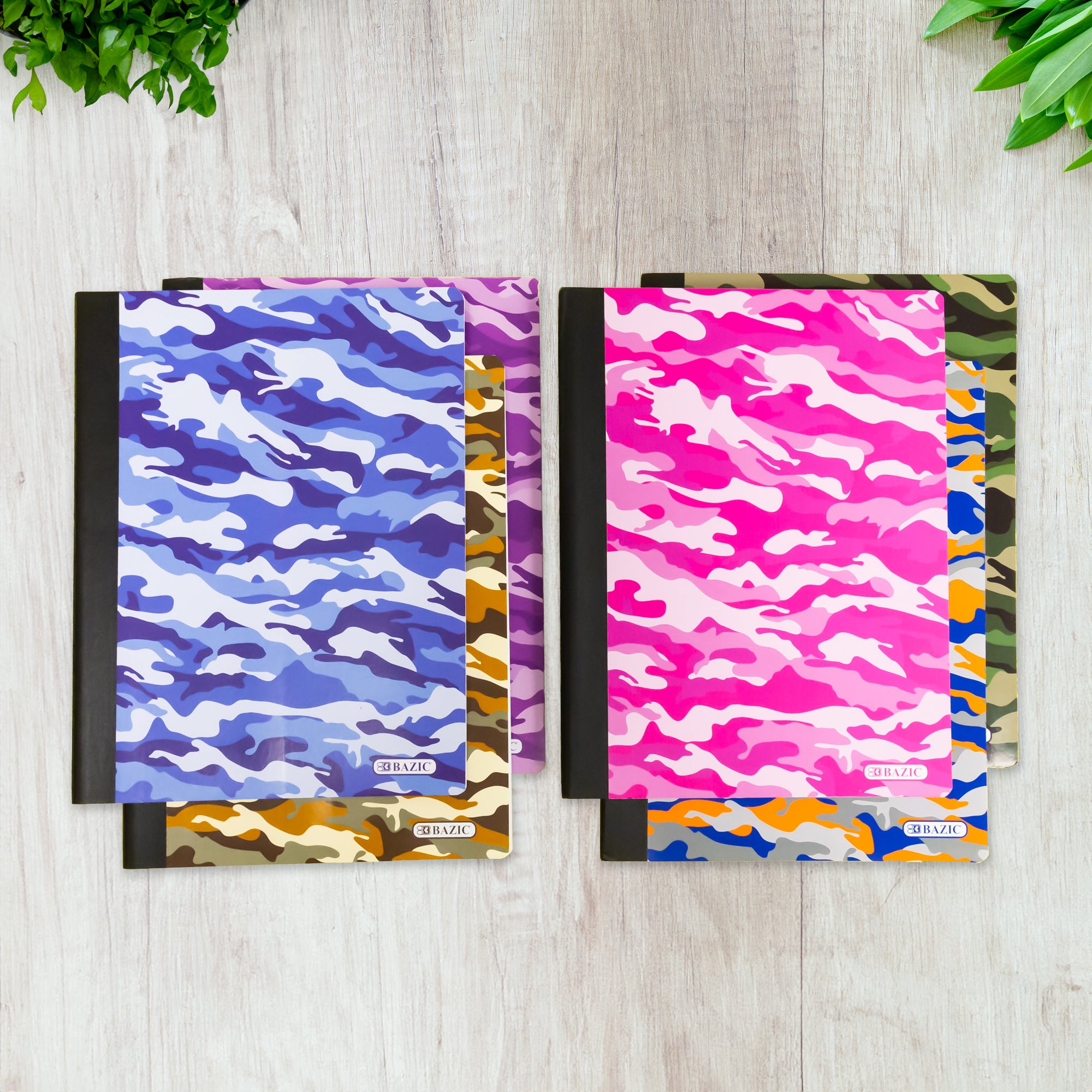 C/R 100 Ct. Camouflage Composition Book