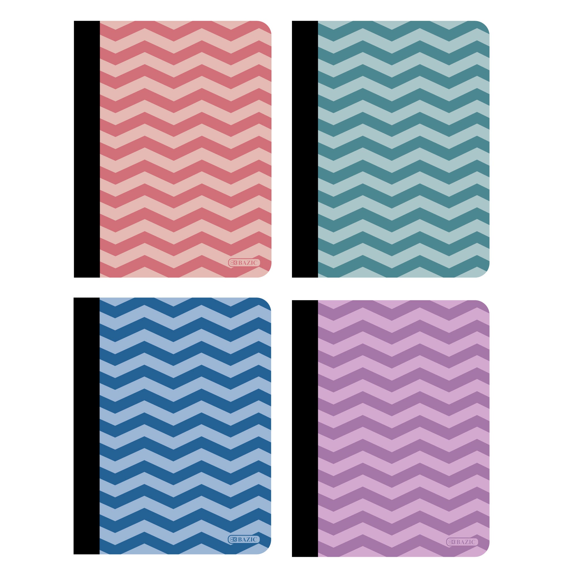C/R 100 Ct. Chevron Composition Book