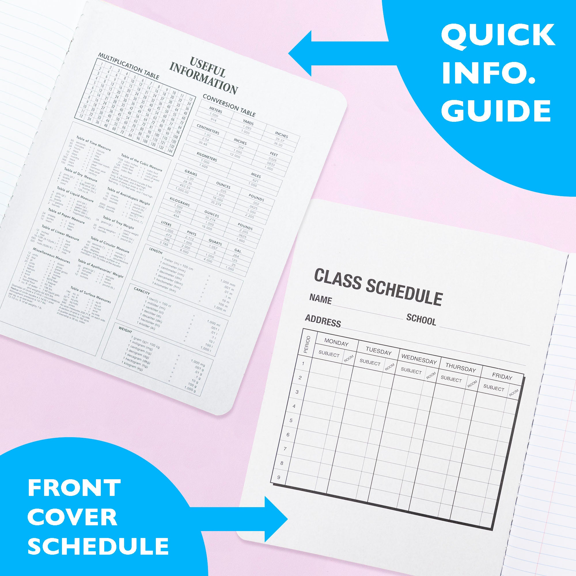 C/R 100 Ct. Geometric Composition Book