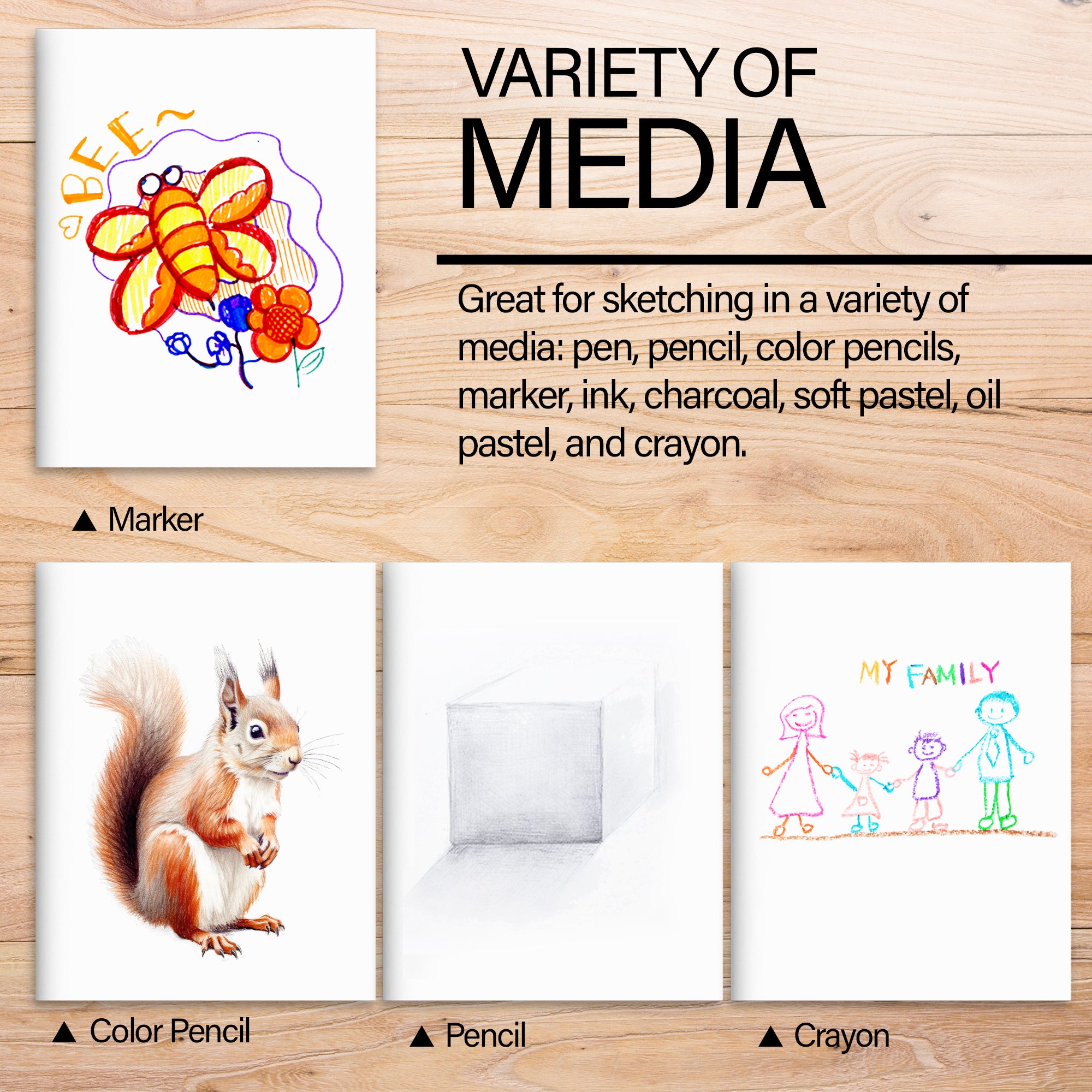 20 Ct. 18" X 12" Sketch Pad