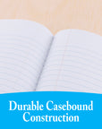 Composition Book C/R Pastel Poly Cover 70 Ct.