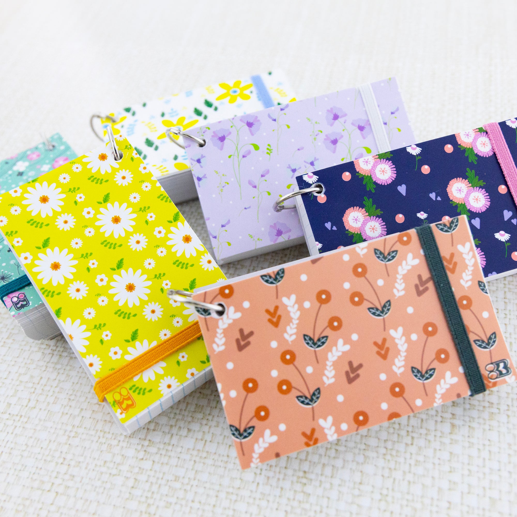 100 Ct. Fashion Poly Cover 3" x 5" Ruled White Index Card w/ Ring
