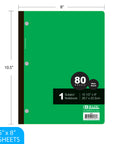 W/R 80 Ct. 1-Subject Wireless Notebook