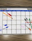 17" X 22" Undated 12-Month Desk Pad Calendar