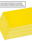 20" X 30" Yellow Foam Board