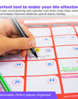 11" X 17" Undated 12-Month Desk Pad Calendar