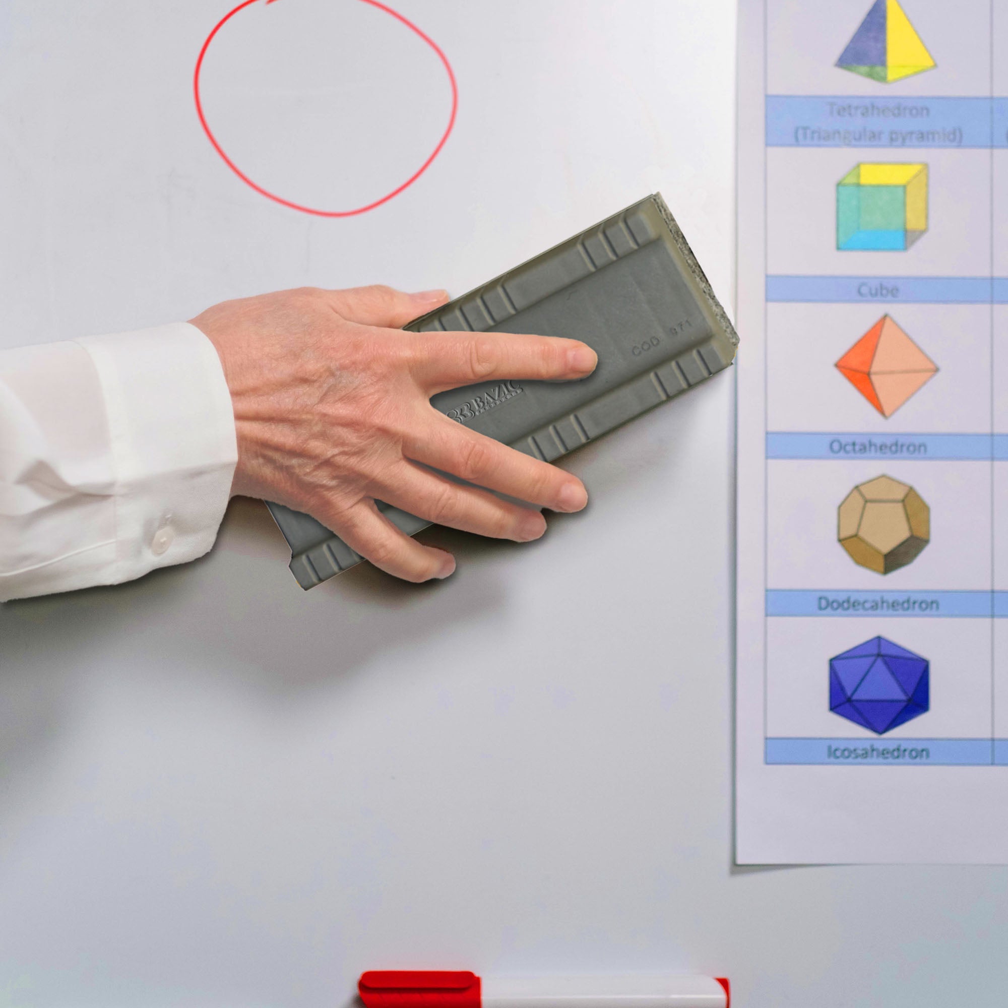 Peel-Away Whiteboard Eraser