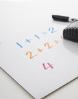 Double Sided Dry Erase Lap Board 9" X 12" w/ Marker