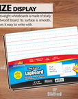 9" X 12" Double Sided Dry Erase Lap Board