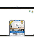 CLASSIQUE Cork Framed Magnetic Dry Erase Board 17" X 23" w/ Marker & 2 Magnets
