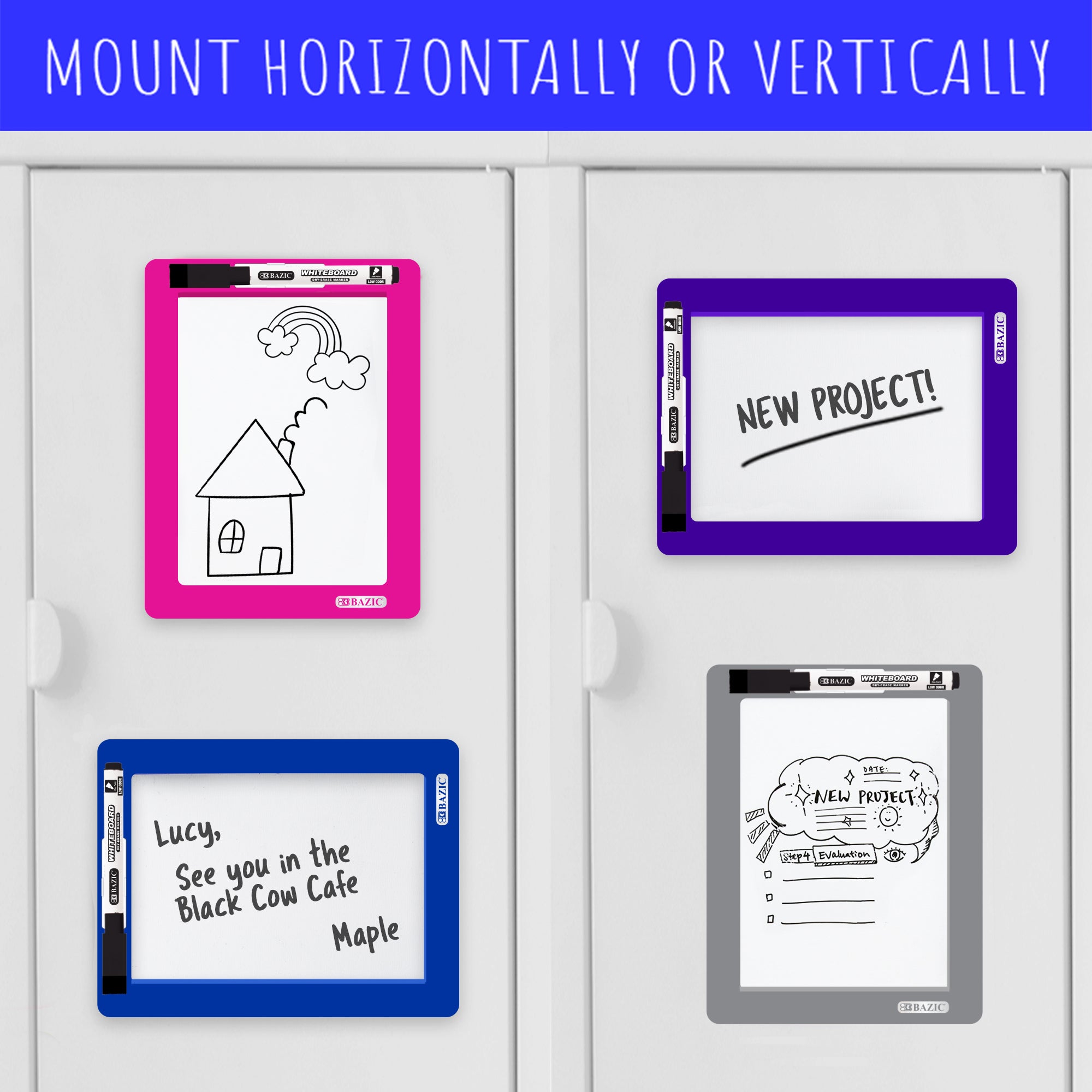 5" X 7" Dry Erase Board w/ Marker