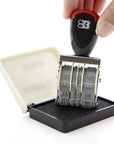 Date Stamp and Ink Pad (Black Ink)