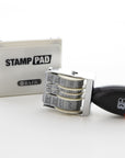 Date Stamp and Ink Pad (Black Ink)
