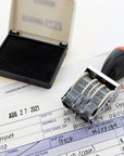 Date Stamp and Ink Pad (Black Ink)