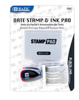 Date Stamp and Ink Pad (Black Ink)