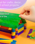Jumbo Colored Craft Stick (50/Pack)