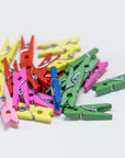 Mini Colored Clothes Pin (50/Pack)