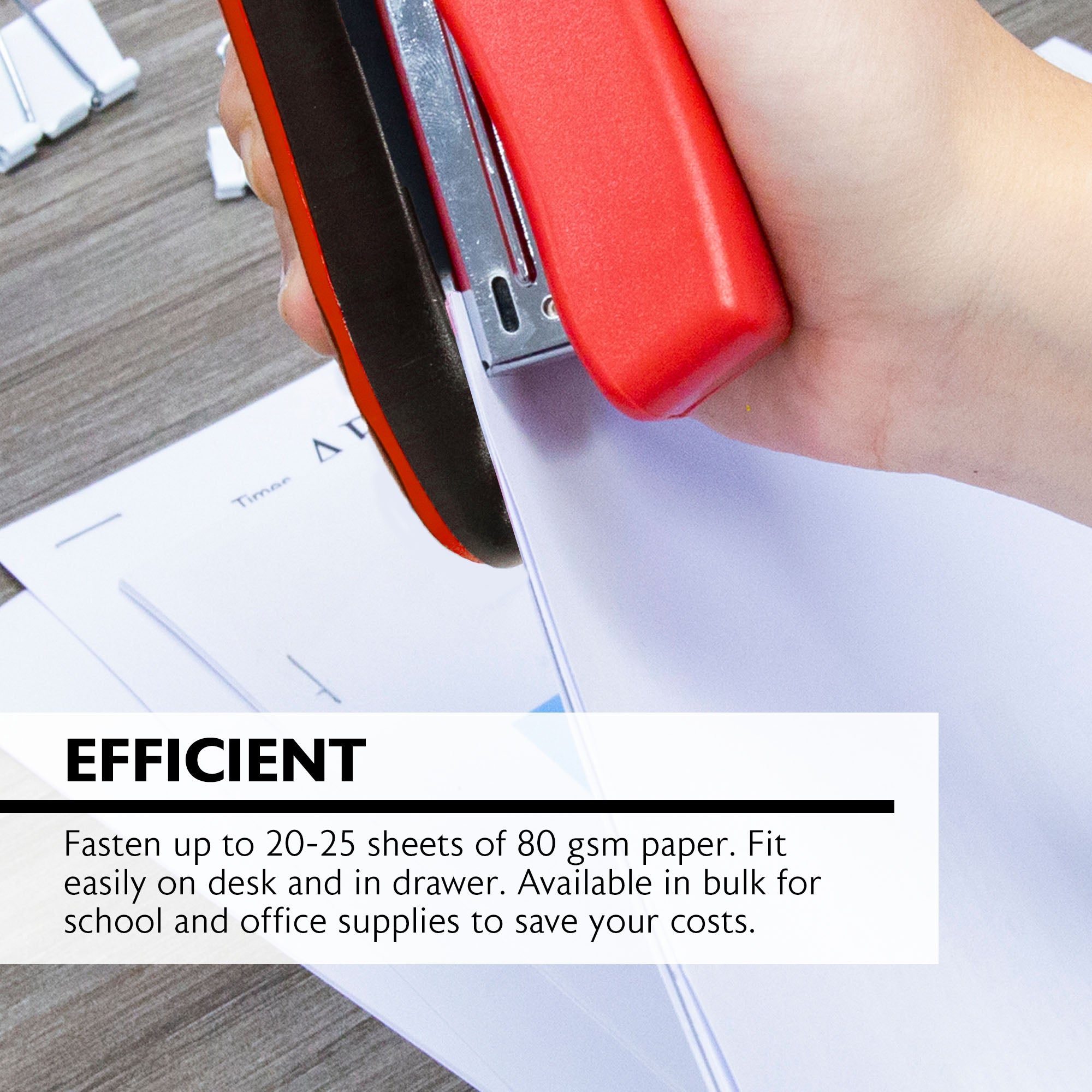 Desktop Full Strip Stapler Set