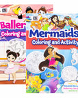 KAPPA Mermaids & Ballerinas Coloring & Activity Book