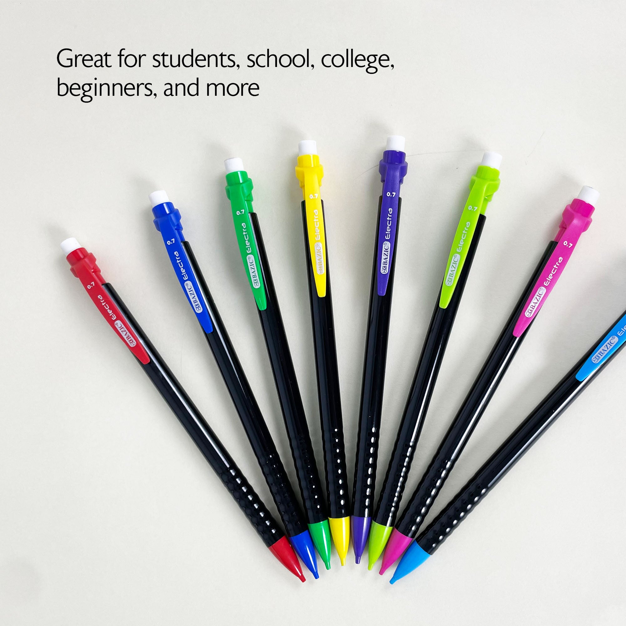 Electra Noir 0.7 mm Mechanical Pencil (8/Pack)