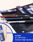 Metro 0.7 mm Mechanical Pencil w/ Ceramics High-Quality Lead