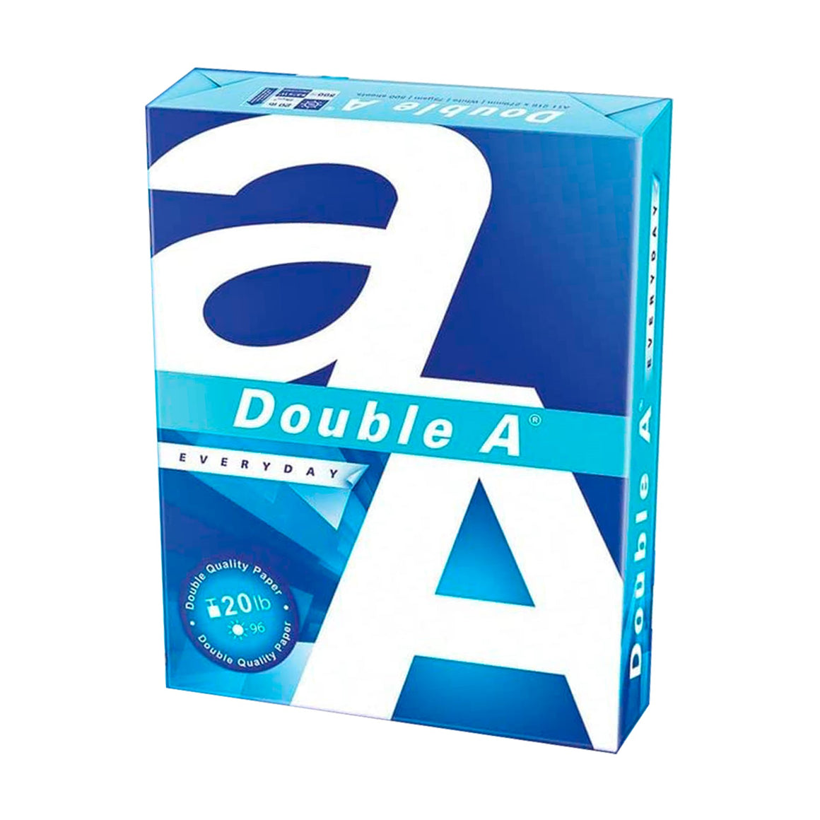DOUBLE A (96) 8.5" X 11" White Copy Paper (500 sheets/ream)
