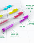 Crown 0.7 mm Mechanical Pencil w/ Ceramics High-Quality Lead