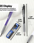 Polaris 0.7 mm Mechanical Pencil w/ Ceramics High-Quality Lead