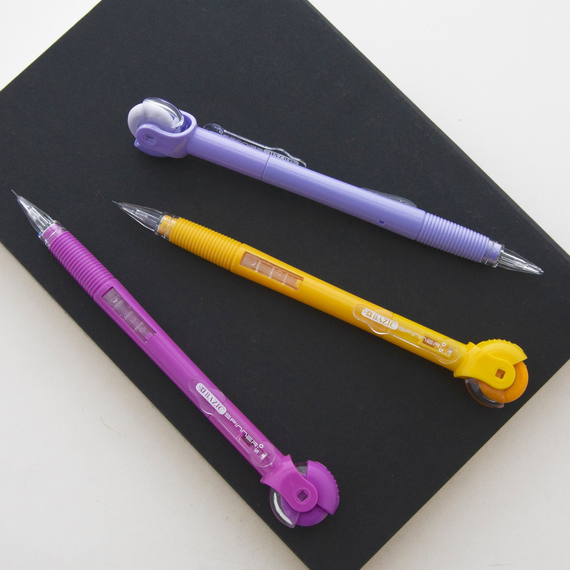 Spinner Top Eraser 0.7 mm  Mechanical Pencil (3/Pack)