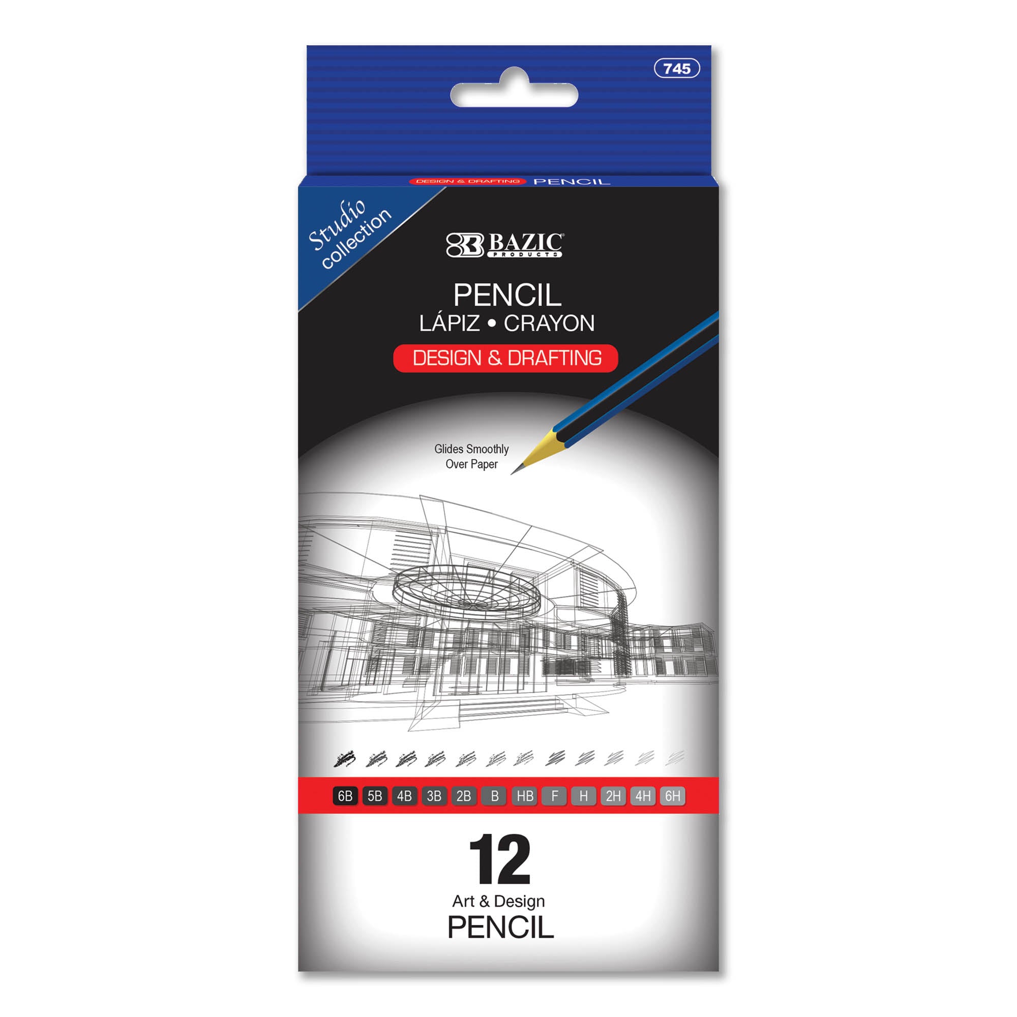Design & Drafting Pencil Set (12 Assortment)