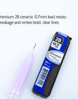 Infinite Alora 0.7 mm Auto Lead Advance Mechanical Pencil w/ Ceramics High-Quality Lead