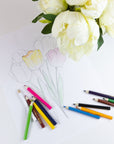 12 Mini Colored Pencils