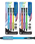 Electra 0.7 mm Fashion Color Mechanical Pencil with Gel Grip (3/Pack)