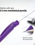 12 Ct. 0.5 mm Ceramics High-Quality Mechanical Pencil Lead (3/Pack)