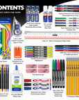 Back To School Kit 66 Pcs