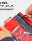 3-Ring Pencil Pouch w/ Mesh Window
